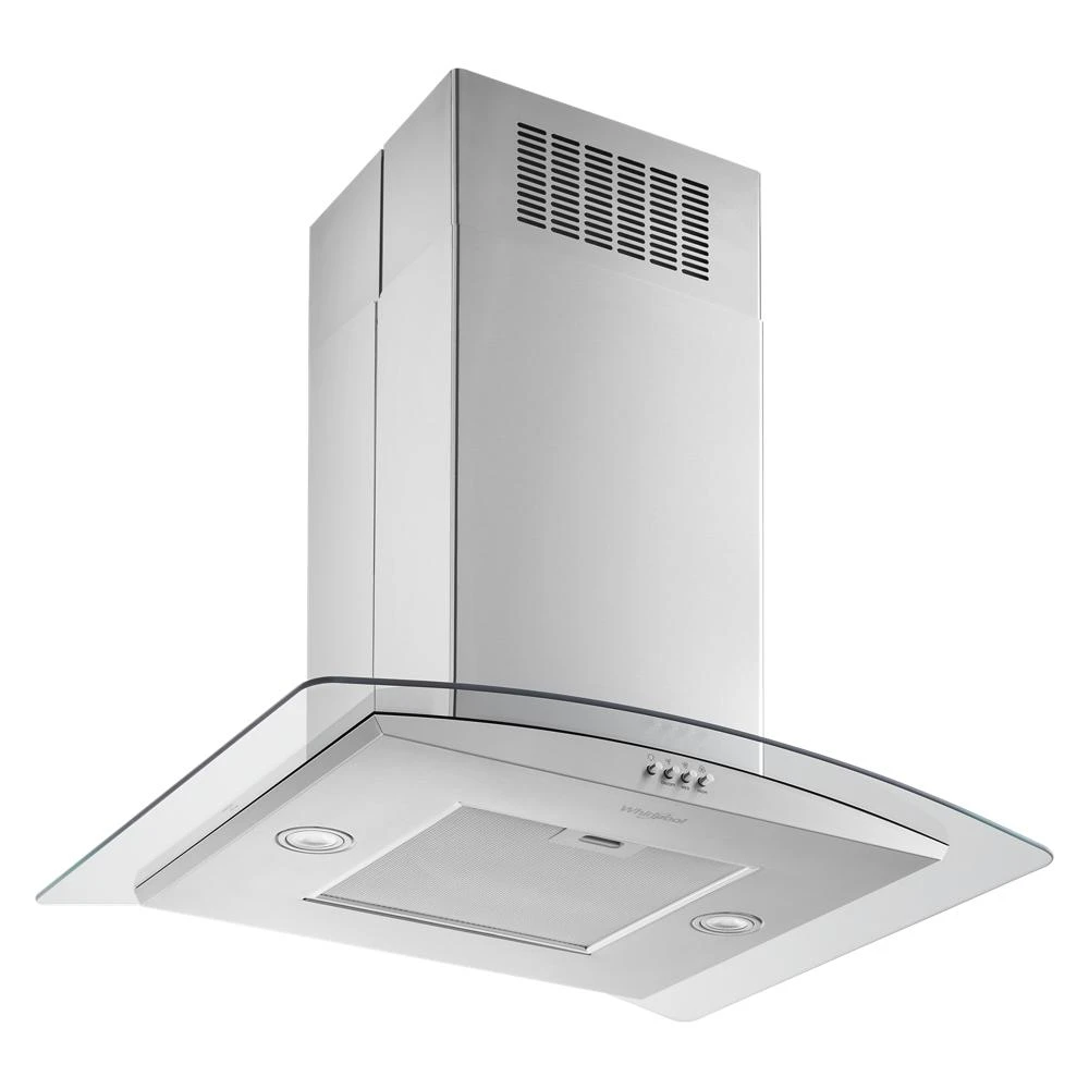 30" Curved Glass Island Mount Range Hood view 5