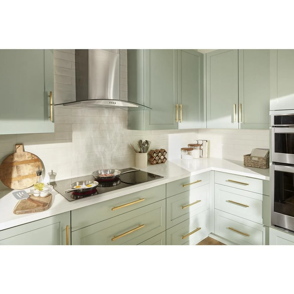 30" Curved Glass Island Mount Range Hood view 13