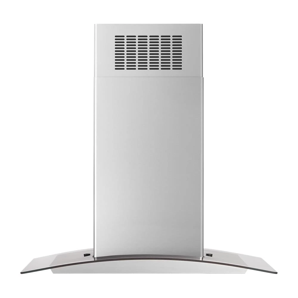 30" Curved Glass Island Mount Range Hood view 16