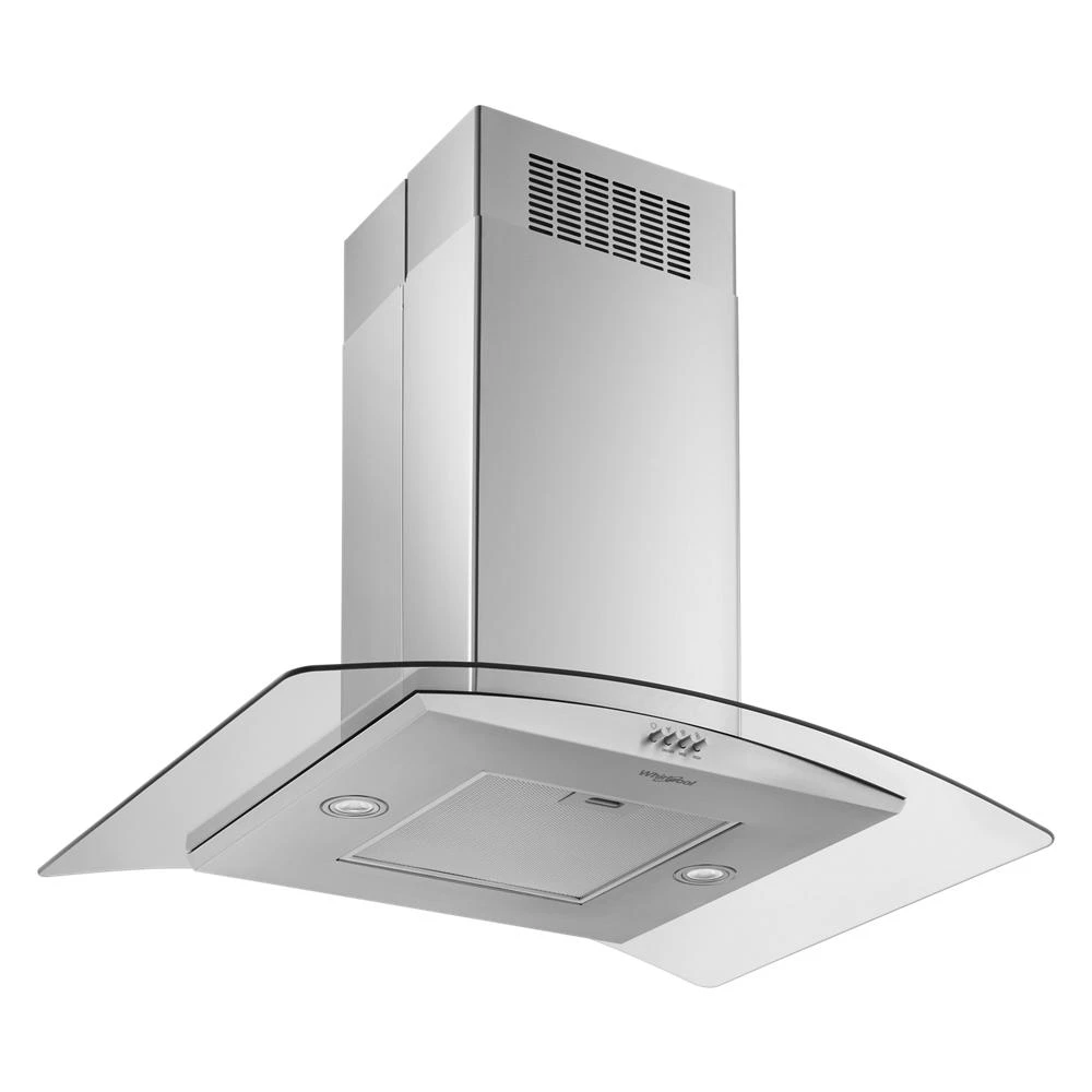 36" Curved Glass Island Mount Range Hood WVI51UC6LS
