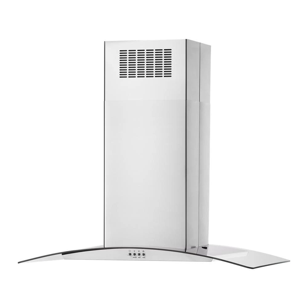 36" Curved Glass Island Mount Range Hood WVI51UC6LS
