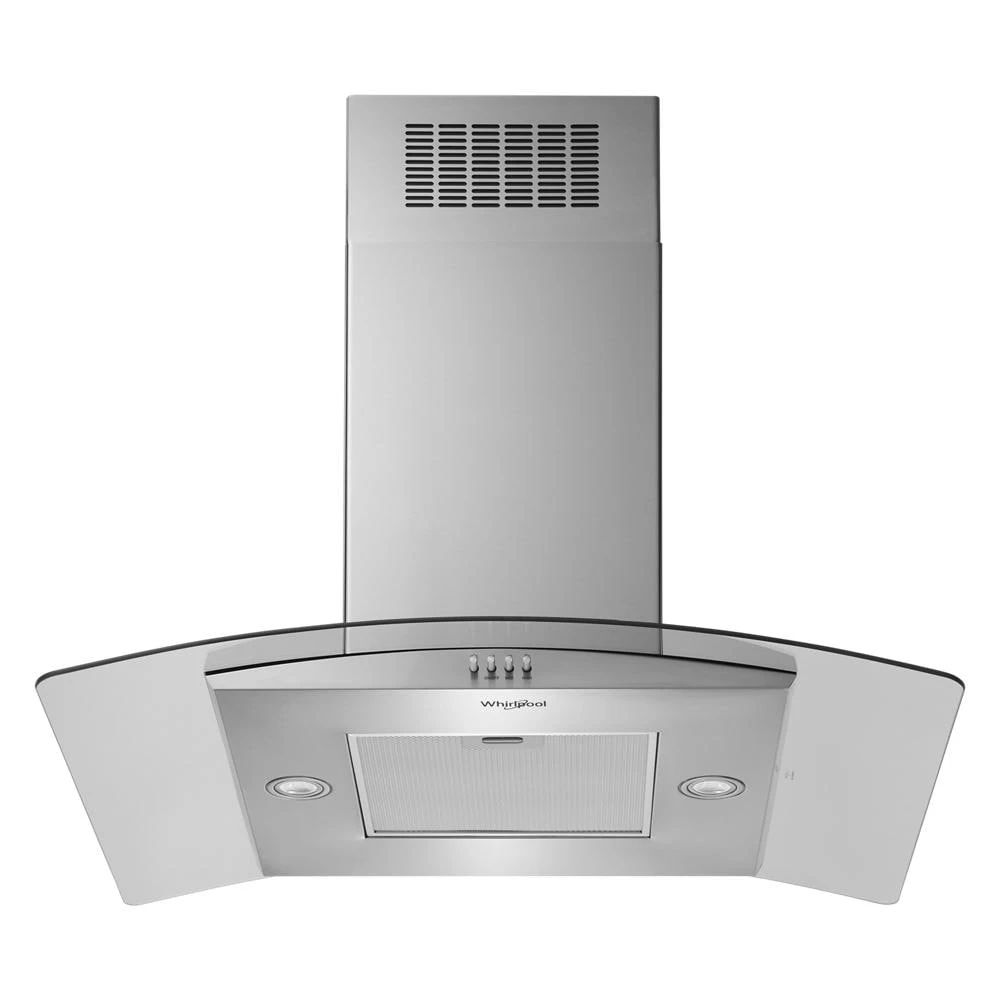 36" Curved Glass Island Mount Range Hood WVI51UC6LS
