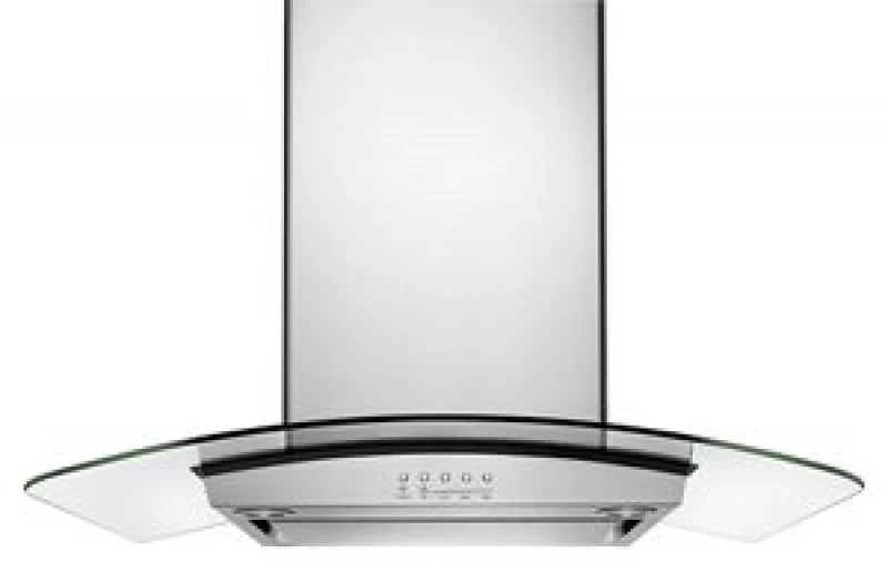 36" Modern Glass Island Mount Range Hood WVI75UC6DS