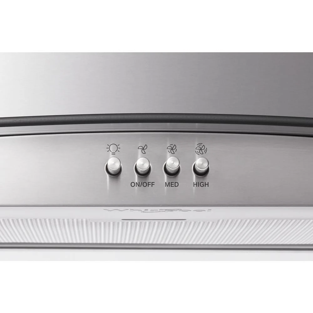 30" Curved Glass Wall Mount Range Hood view 21