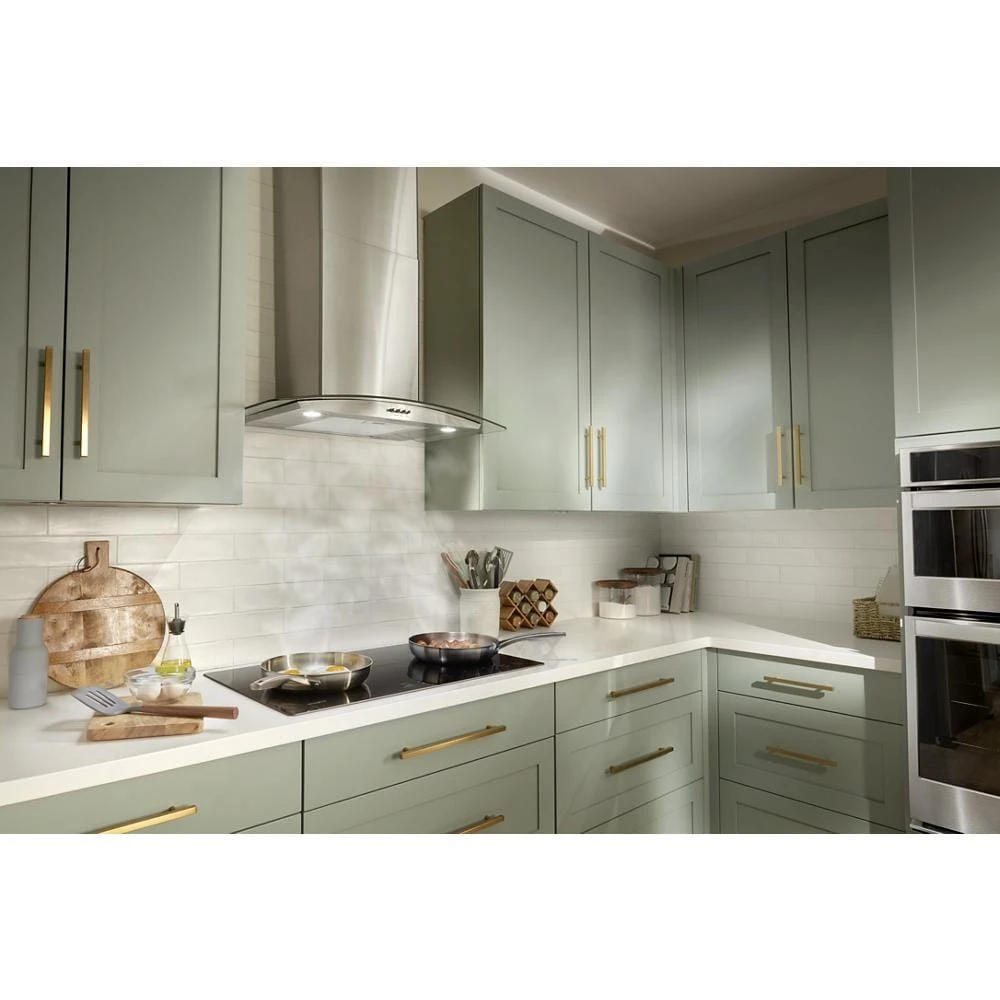 30" Curved Glass Wall Mount Range Hood view 16