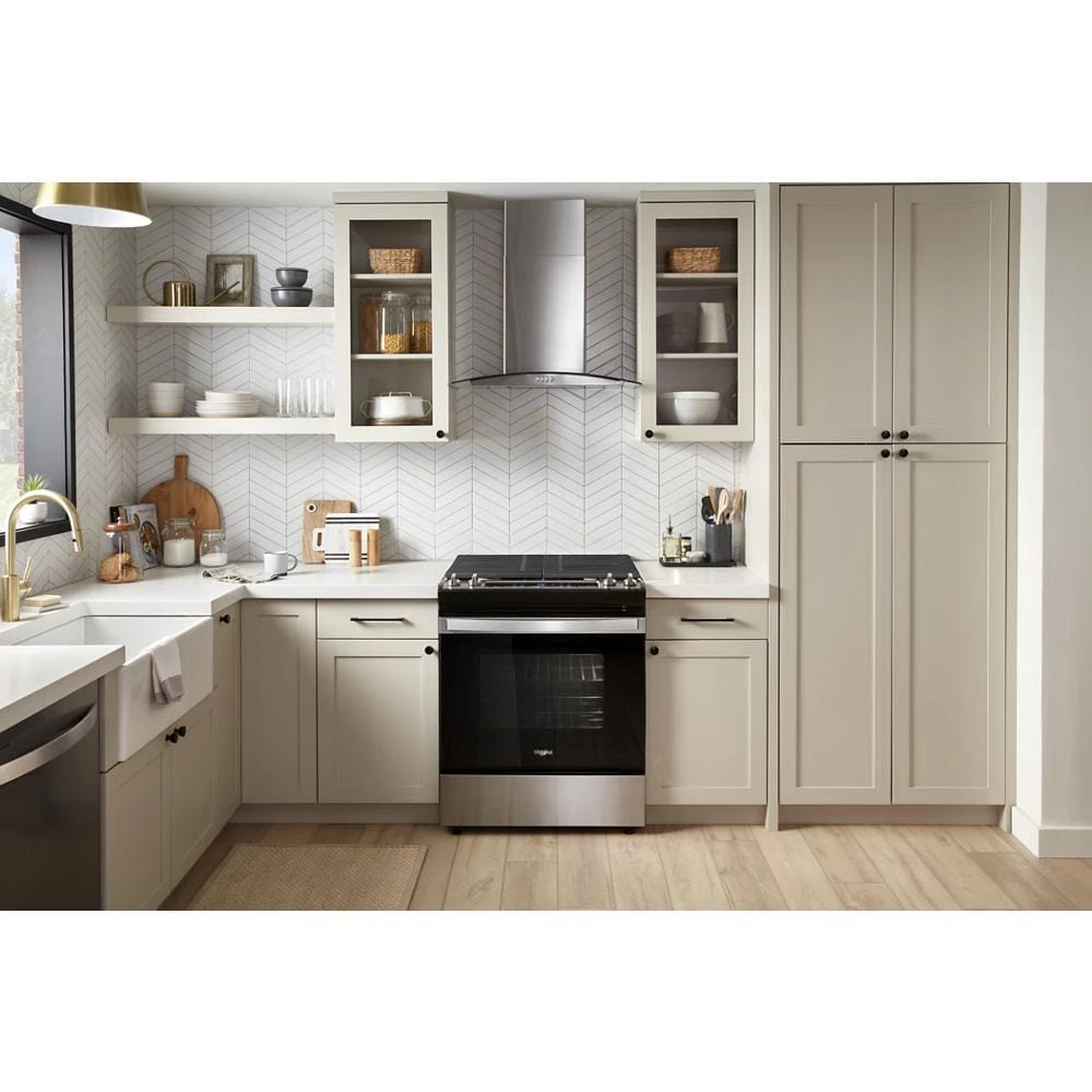 30" Curved Glass Wall Mount Range Hood view 10