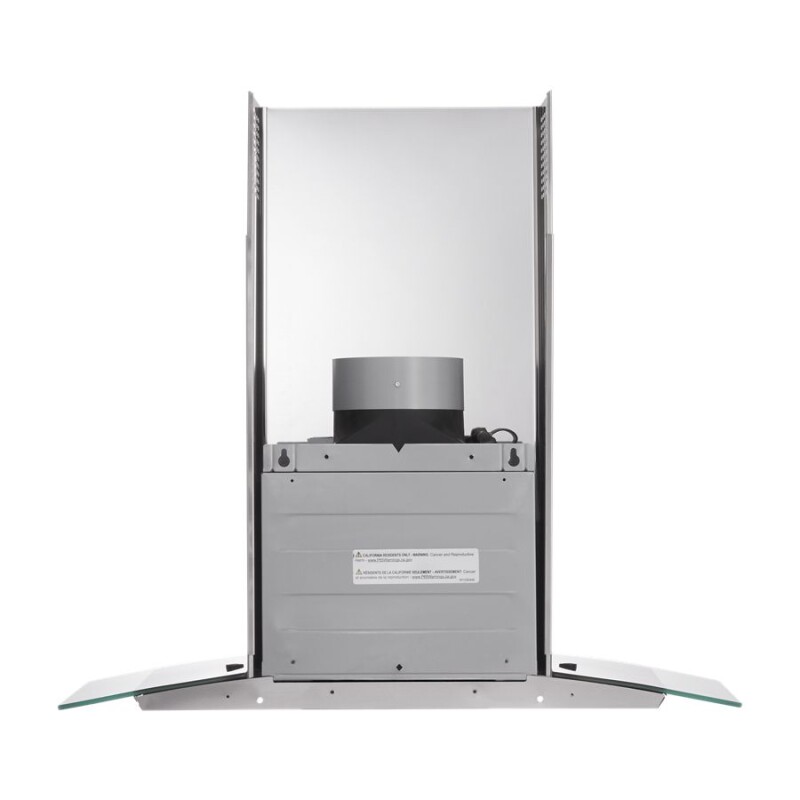 30" Curved Glass Wall Mount Range Hood WVW51UC0LS