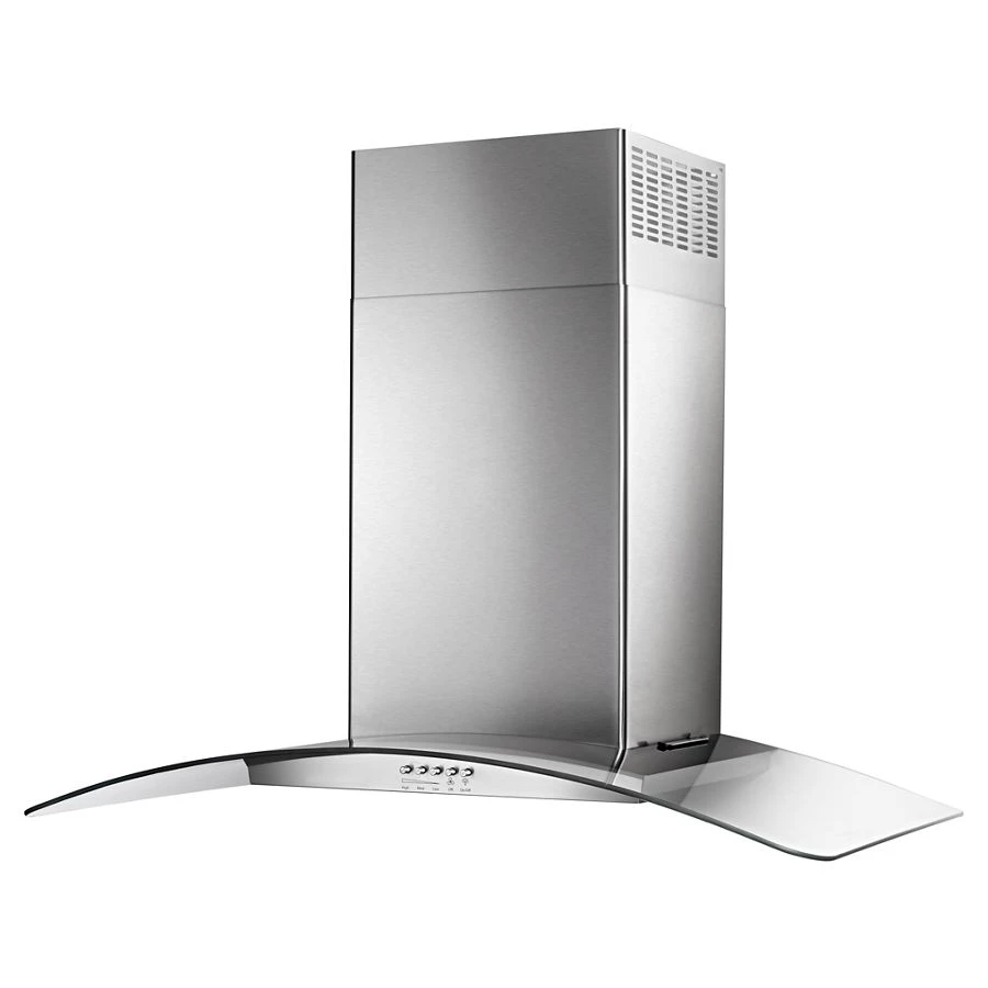 36" Concave Glass Wall Mount Range Hood WVW51UC6FS
