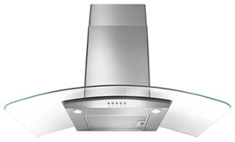 36" Concave Glass Wall Mount Range Hood WVW51UC6FS