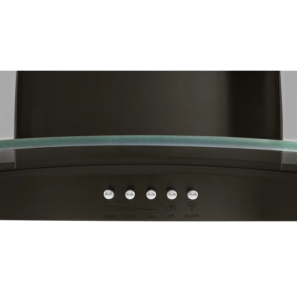 36" Concave Glass Wall Mount Range Hood WVW51UC6HV