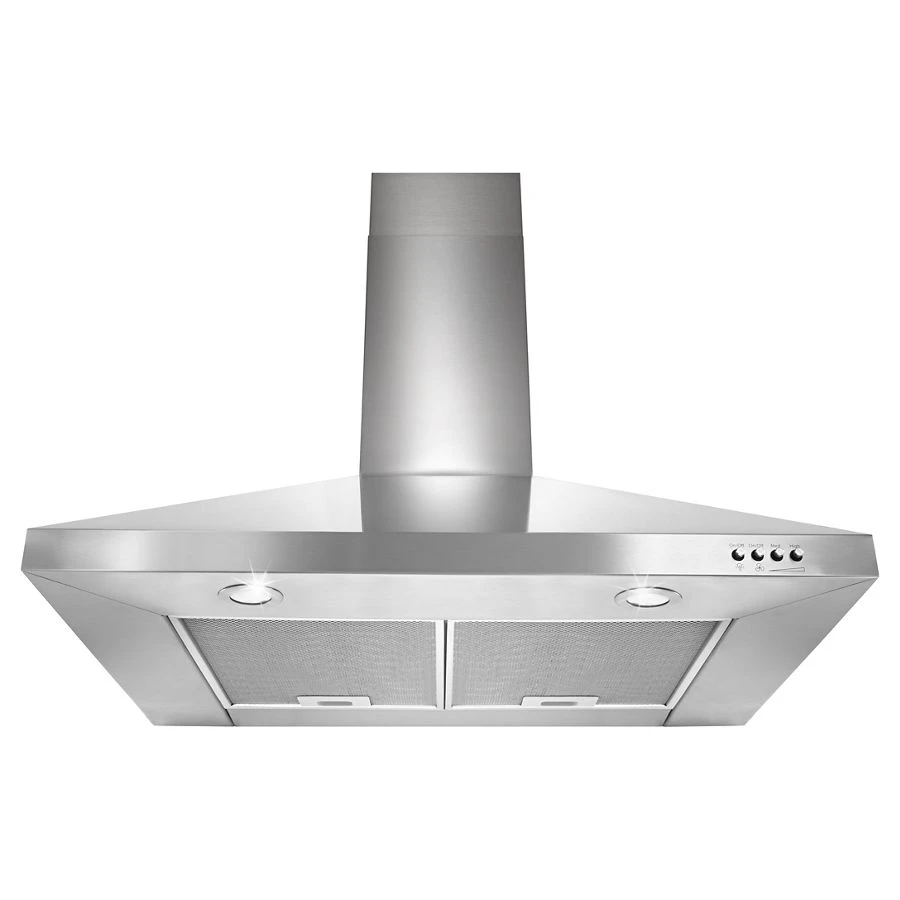 30" Contemporary Wall Mount Range Hood WVW53UC0FS, product image 4 of 6