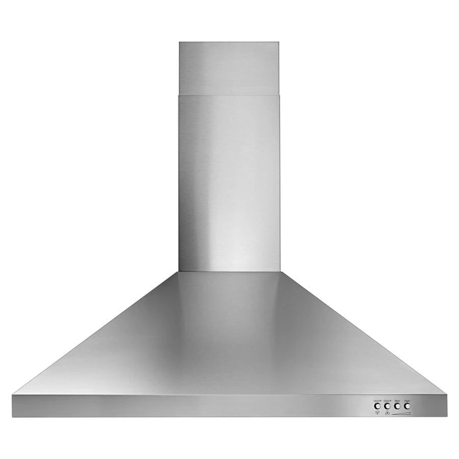 30" Contemporary Wall Mount Range Hood WVW53UC0FS, product image 4 of 6