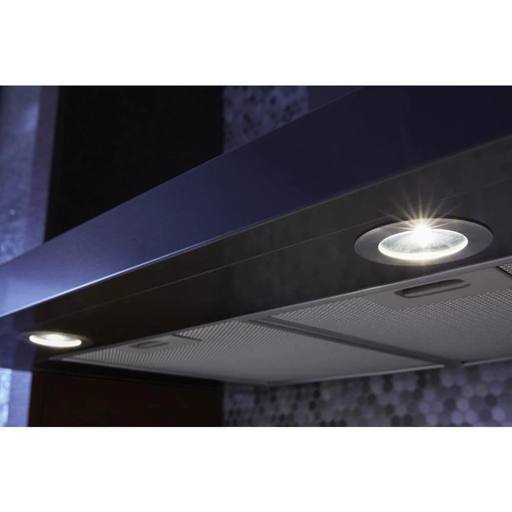 30" Contemporary Black Stainless Wall Mount Range Hood view 7