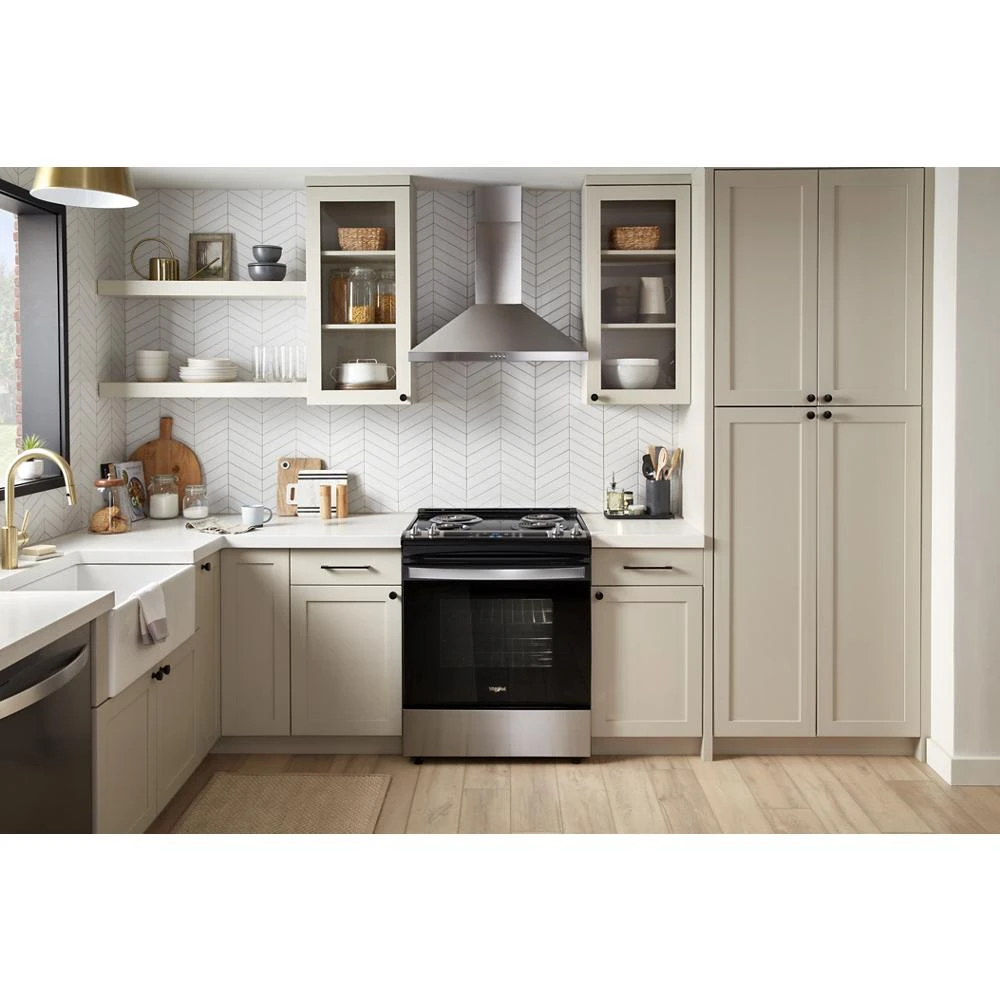 30" Chimney Wall Mount Range Hood view 2