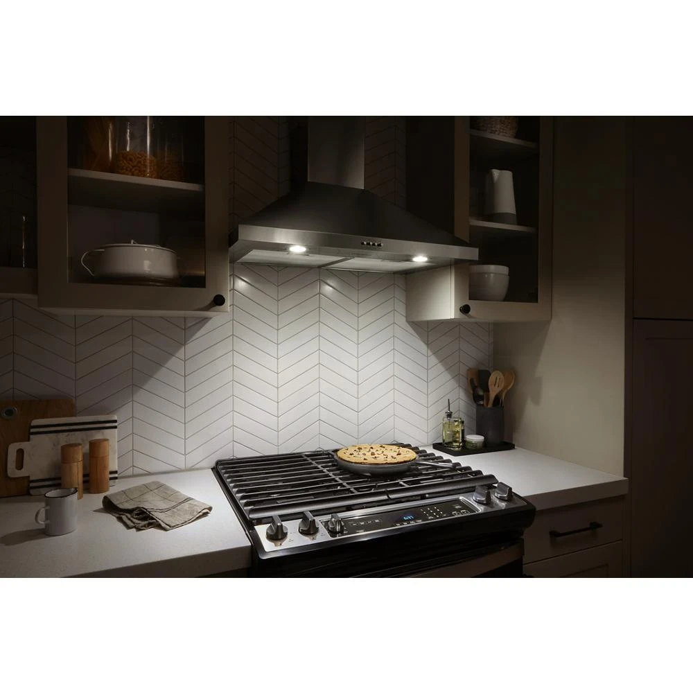 30" Chimney Wall Mount Range Hood view 7