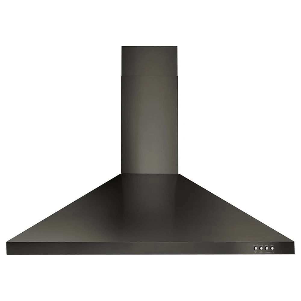 36" Contemporary Black Stainless Wall Mount Range Hood WVW53UC6HV