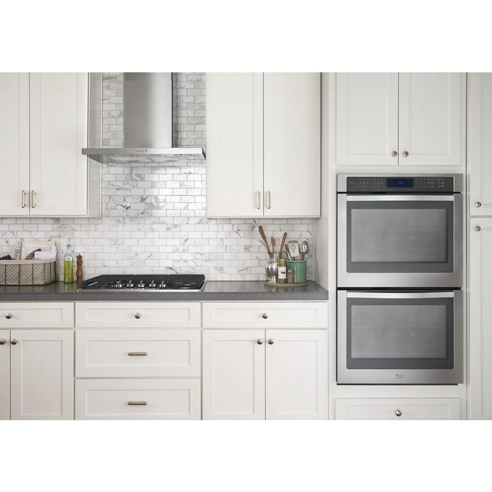30" Stainless Steel Wall Mount Flat Range Hood view 5