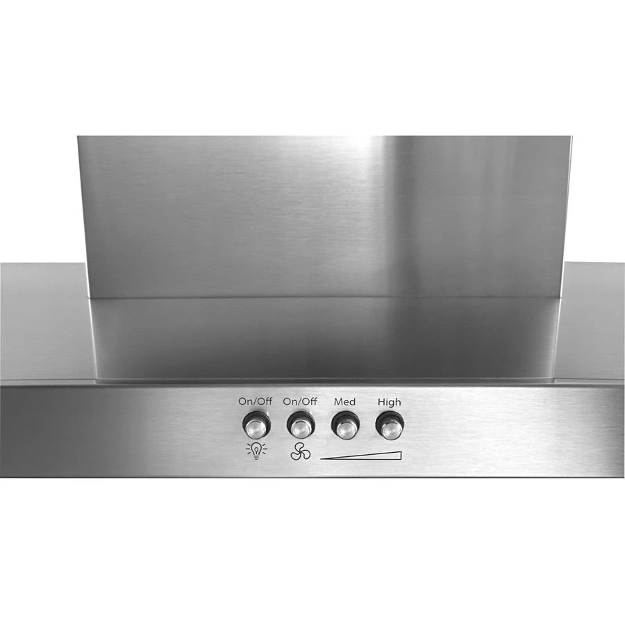 30" Stainless Steel Wall Mount Flat Range Hood WVW57UC0FS