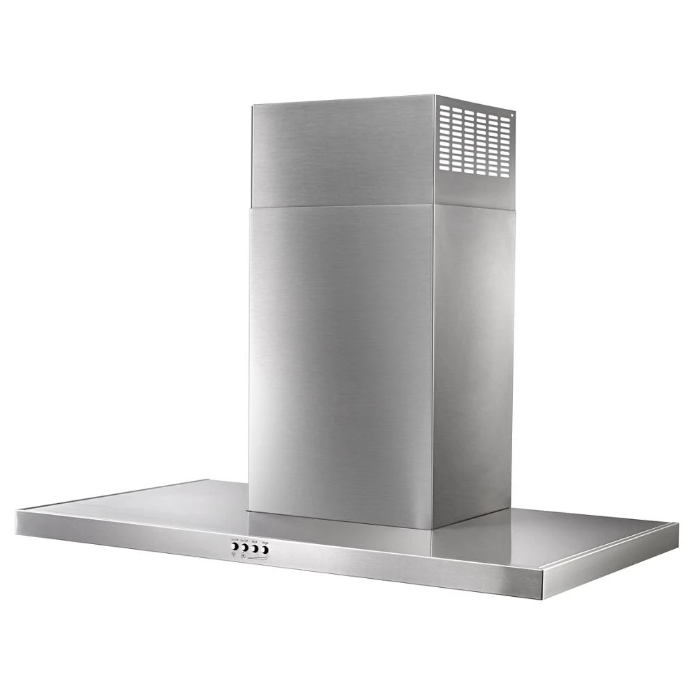 36" Stainless Steel Wall Mount Flat Range Hood view 2