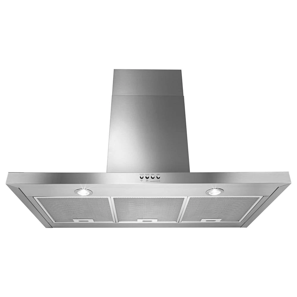 36" Stainless Steel Wall Mount Flat Range Hood view 4