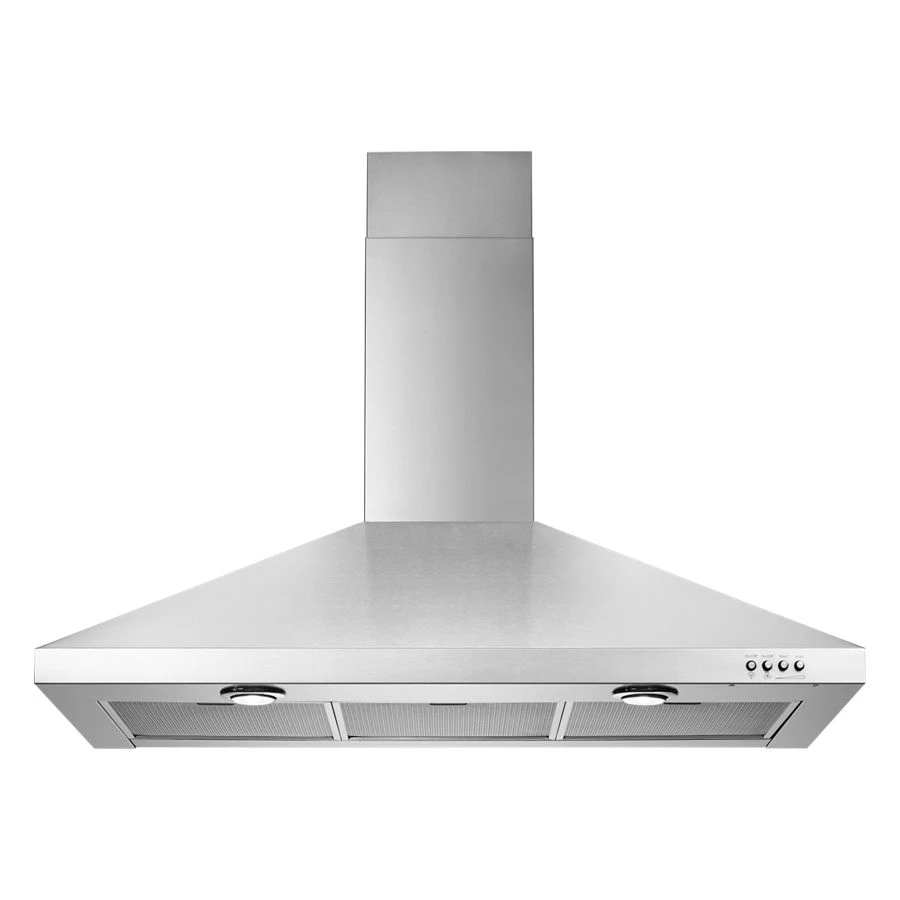 Gold 36-inch Vented 300-CFM Wall-Mount Canopy Hood WVW7336JS, product image 3 of 5