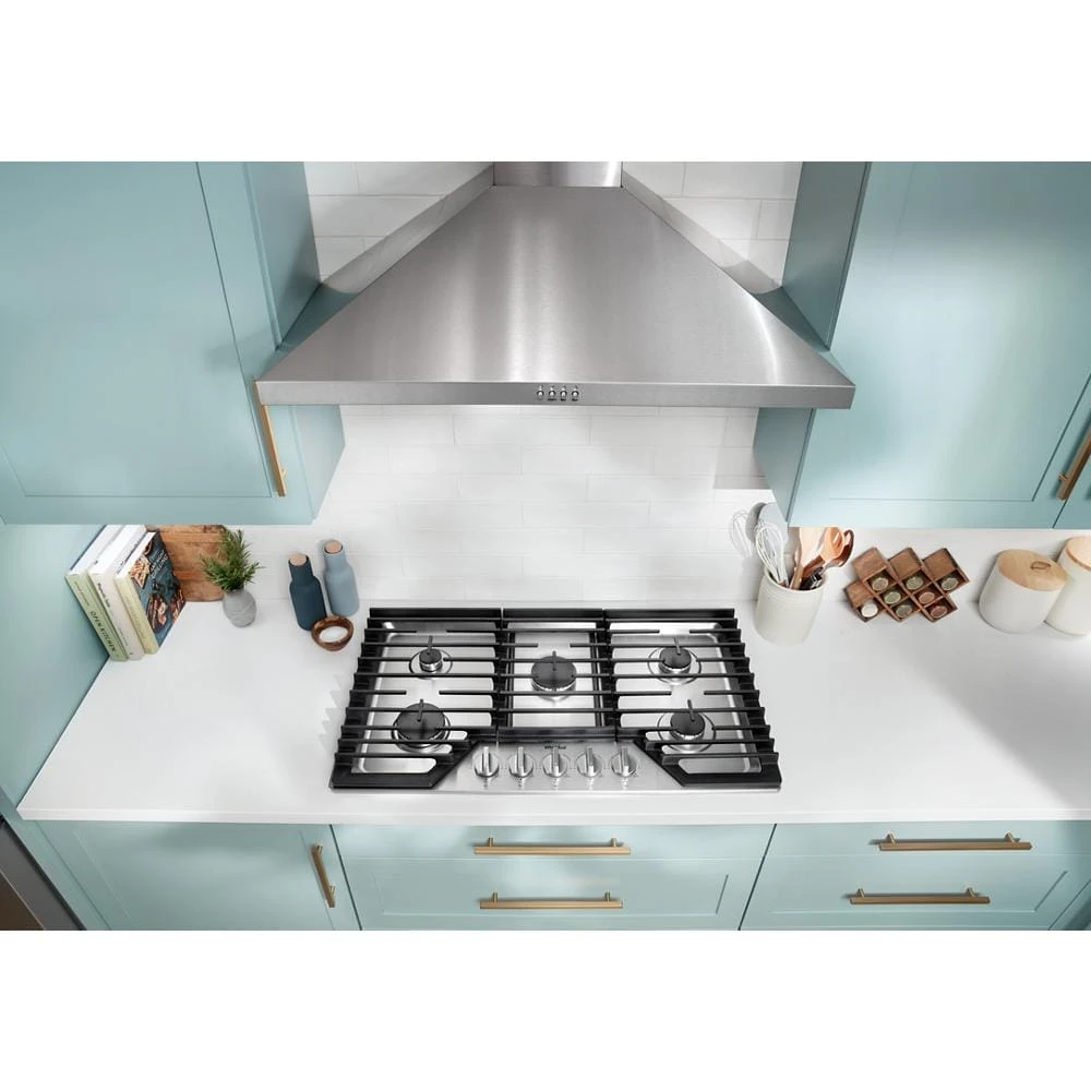 ENERGY STARĀ® Certified 36" Chimney Wall Mount Range Hood WVW73UC6LS