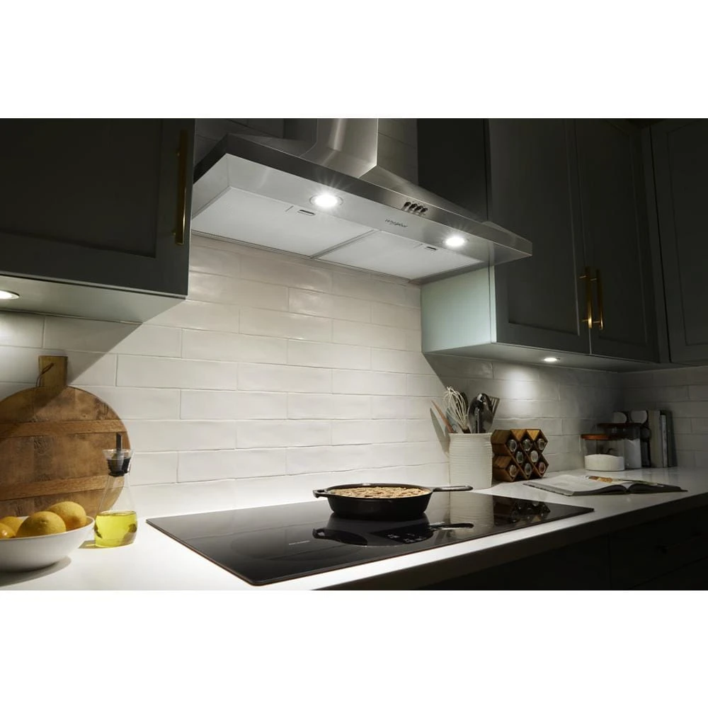 ENERGY STARĀ® Certified 36" Chimney Wall Mount Range Hood WVW73UC6LS