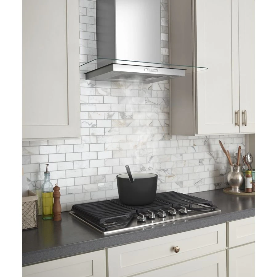 30" 400 CFM Range Hood with LED Task Lighting WVW91330KS