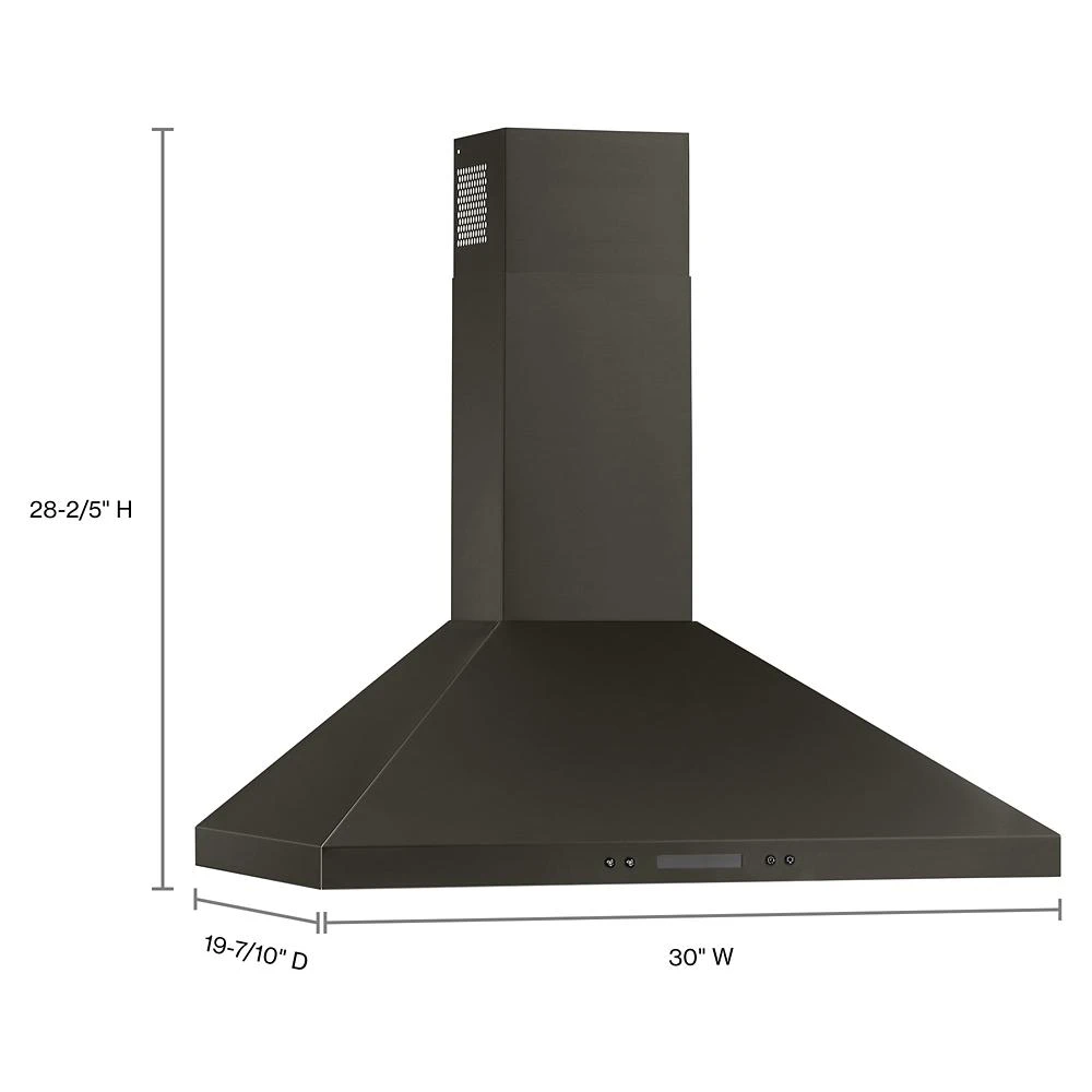 30" Chimney Wall Mount Range Hood with Dishwasher-Safe Grease Filters view 9