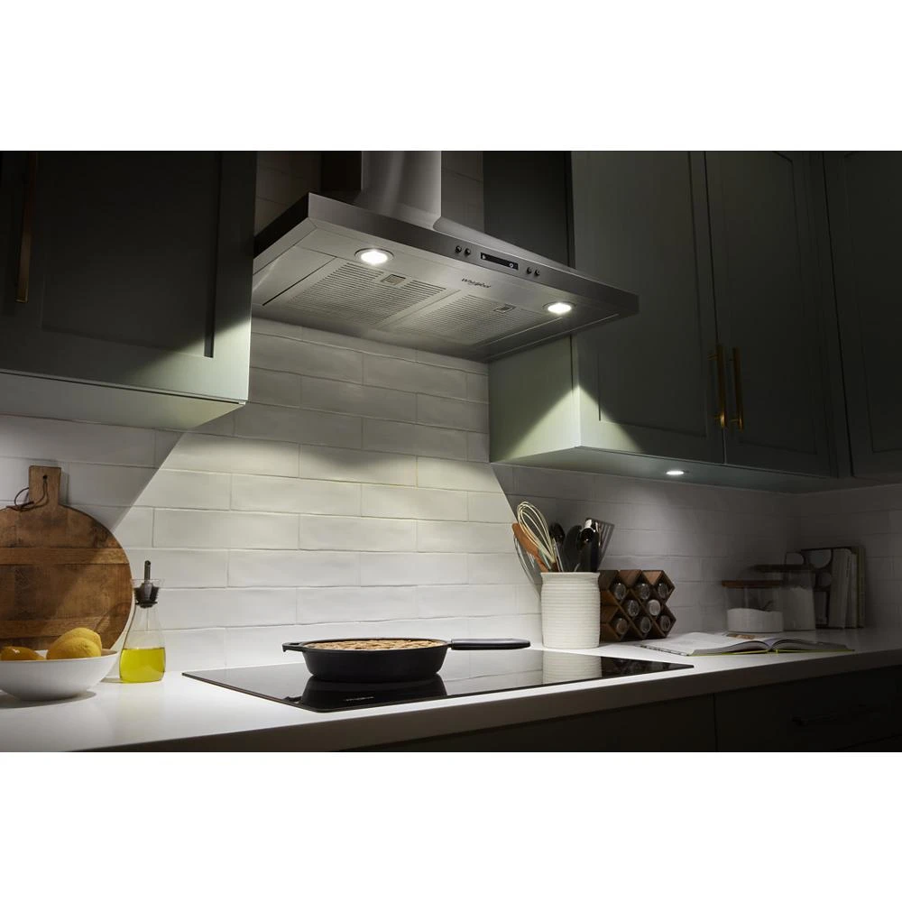 30" Chimney Wall Mount Range Hood with Dishwasher-Safe Grease Filters view 12