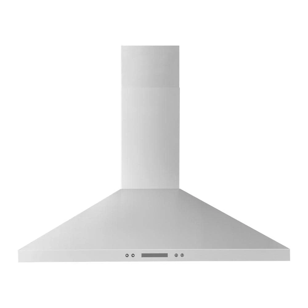 36" Chimney Wall Mount Range Hood with Dishwasher-Safe Grease Filters WVW93UC6LV