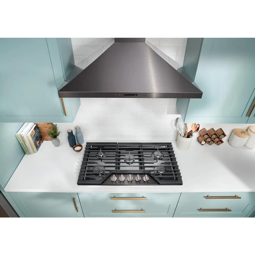 36" Chimney Wall Mount Range Hood with Dishwasher-Safe Grease Filters view 8