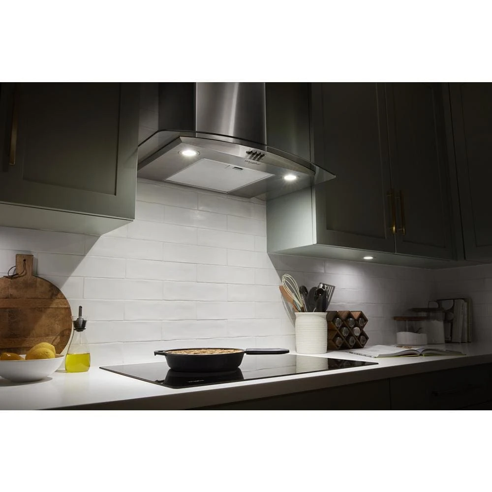 36" Chimney Wall Mount Range Hood with Dishwasher-Safe Grease Filters view 4