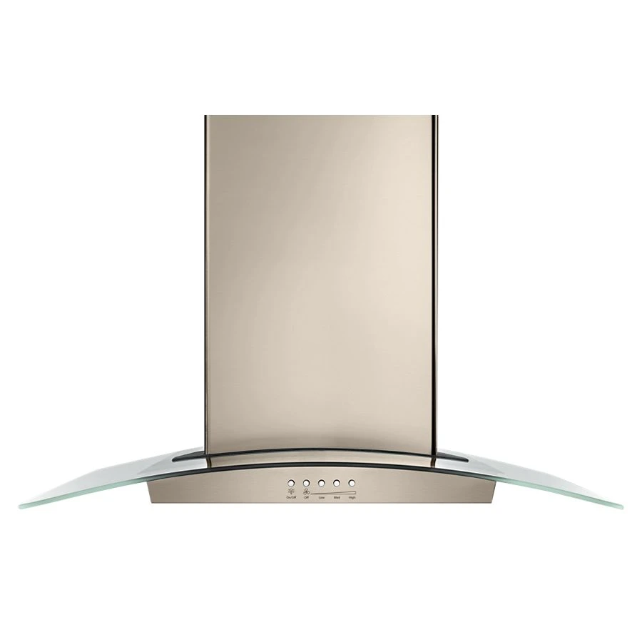 36" Modern Glass Wall Mount Range Hood WVWA5UC6HN