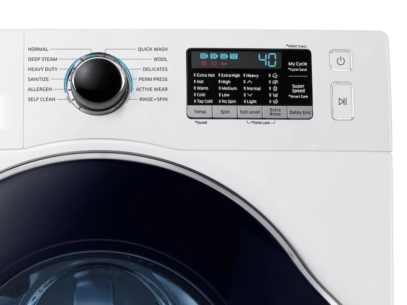 2.2 cu. ft. Compact Front Load Washer with Super Speed WW22K6800AWA2