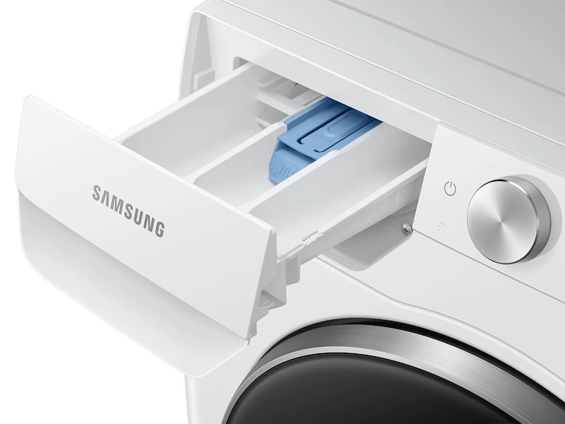 2.5 cu. ft. Compact Front Load Washer with AI Smart Dial and Super Speed Wash in White WW25B6900AWA2