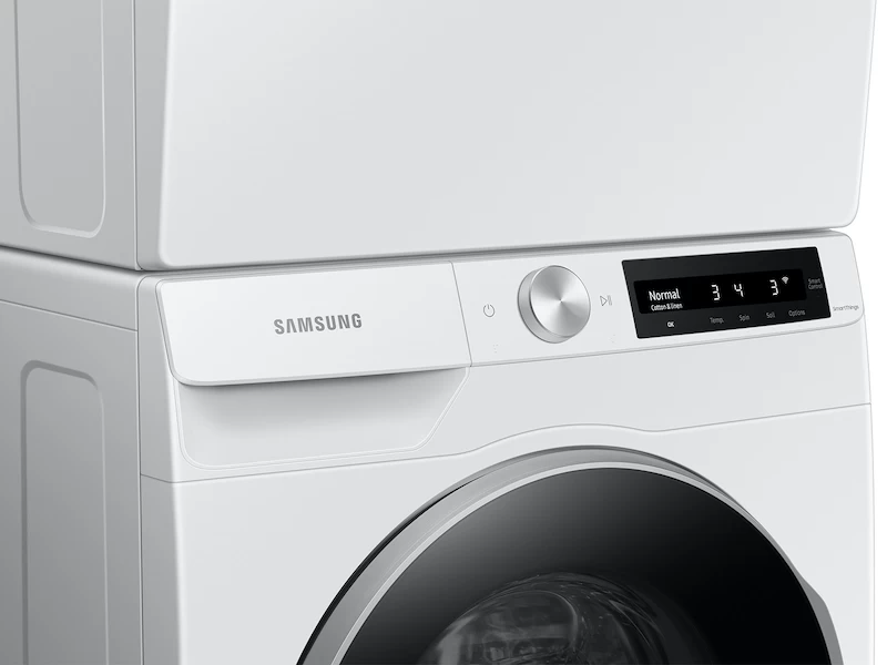 2.5 cu. ft. Compact Front Load Washer with AI Smart Dial and Super Speed Wash in White WW25B6900AWA2