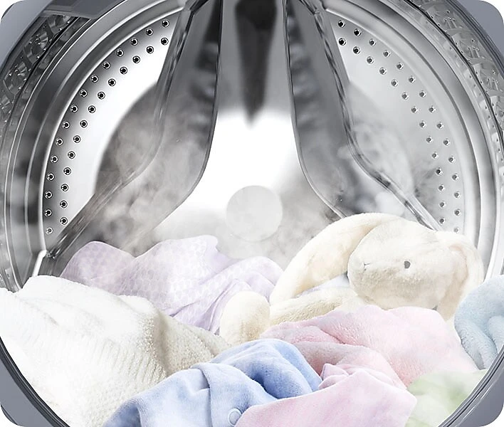 Gently remove stains