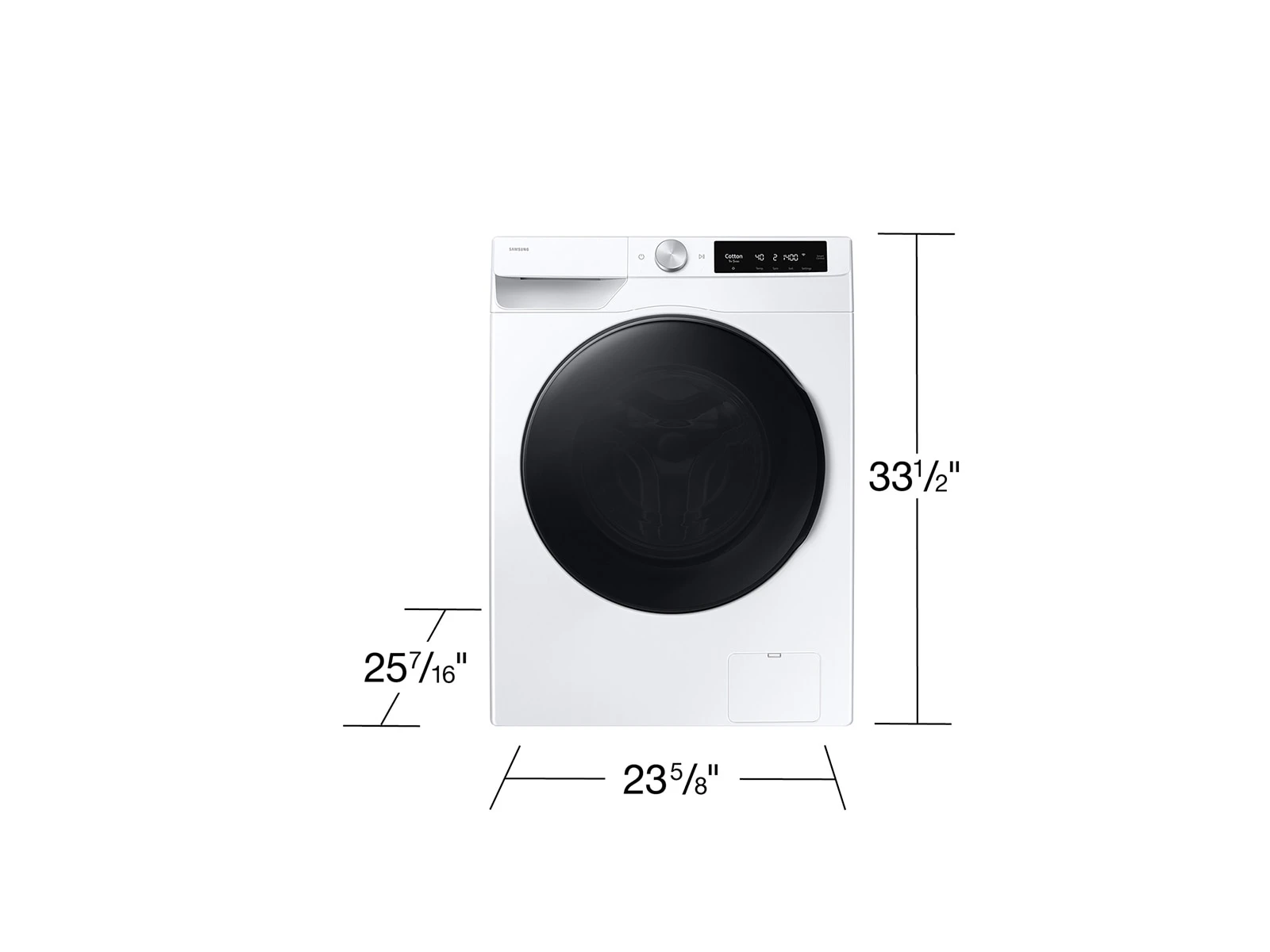Compact Front Load Washer WW25FG6B34BEA2