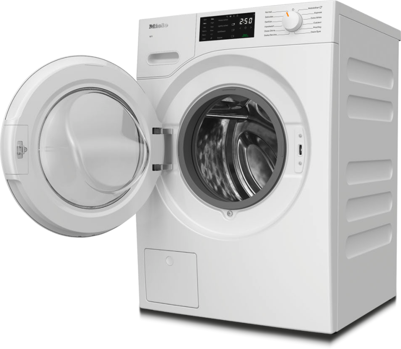 24" W1 Series Front Load Washer (Lotus White) WWD160WCSLW