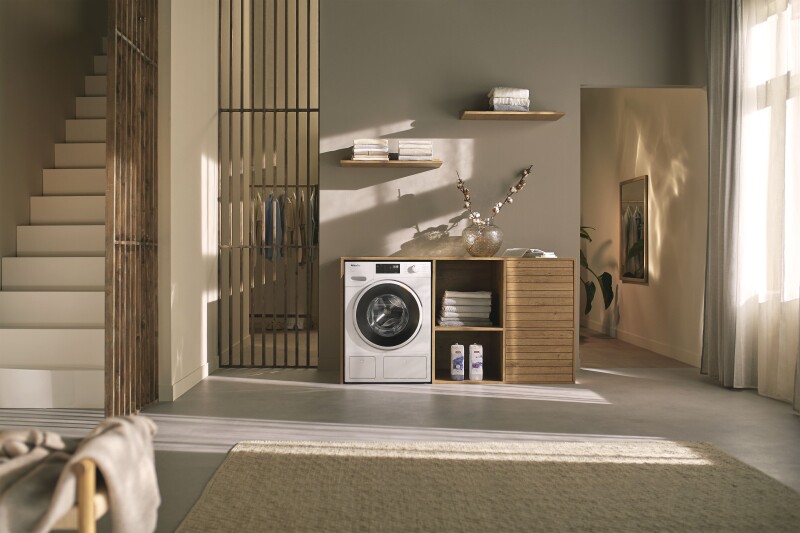 24" W1 Series TDos Front Load Washer(Lotus White) WWD660WCSLW