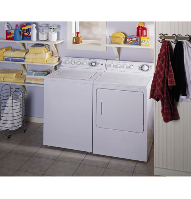 GE 3.2 Cu. Ft. Super Capacity Plus Washer White WWSE3160AWW Picture 1