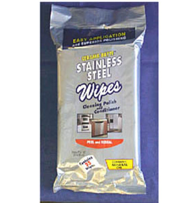 Stainless Steel Cleaning Polish Wipes WX10X10001