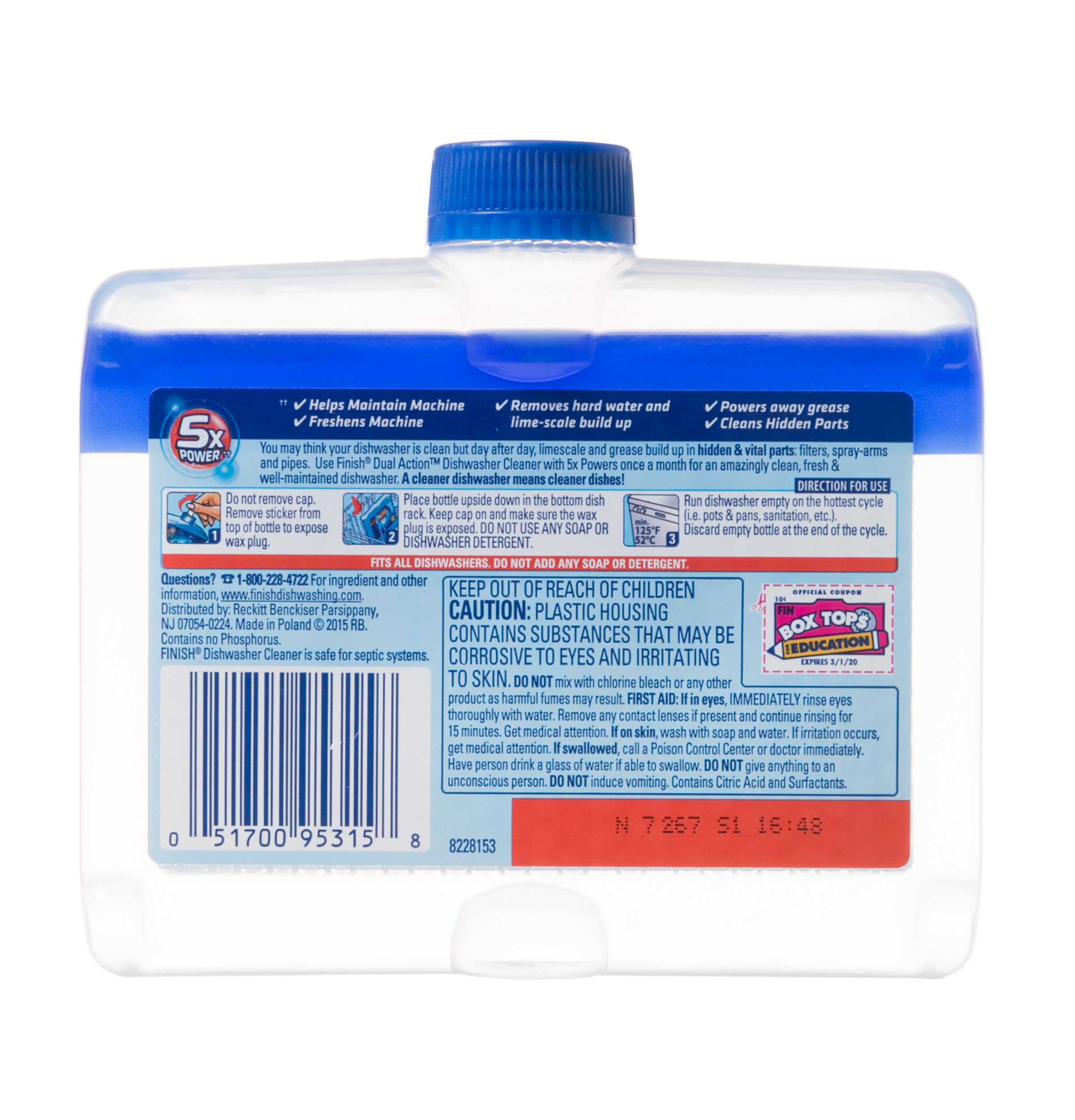Dishwasher Finish Cleaner WX10X10209