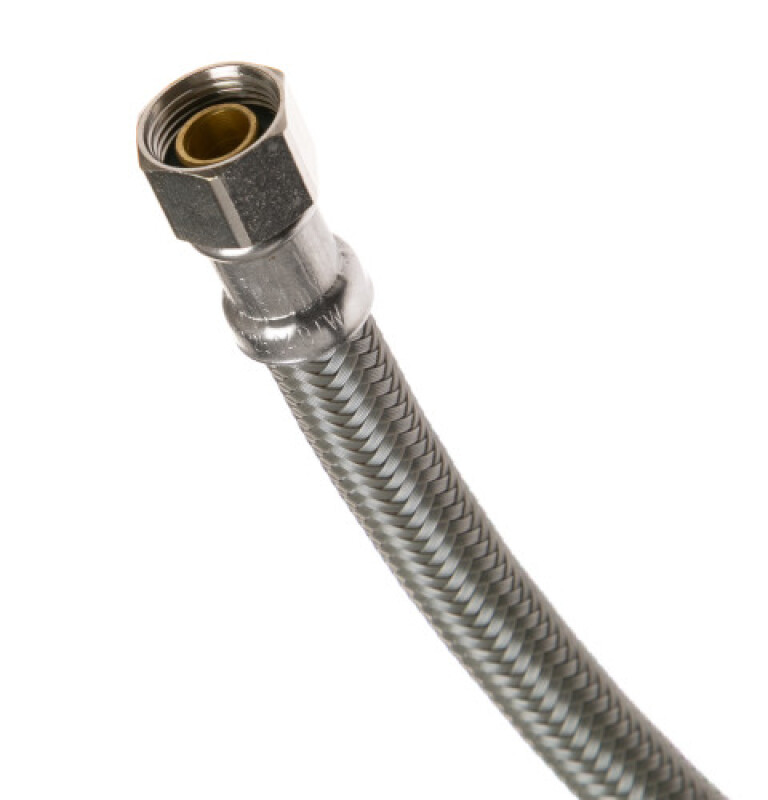 Dishwasher 6 Ft Braided Install Hose With 3/4 Inch Elbow WX28X331