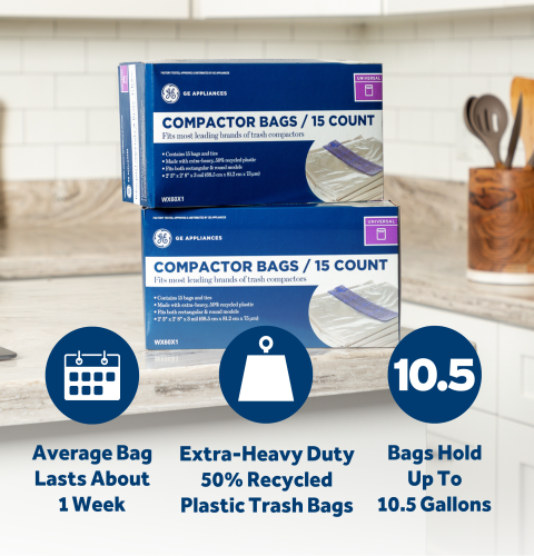 Compactor Bags 2 Pack WX60X12PK