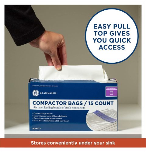 Compactor Bags 2 Pack WX60X12PK
