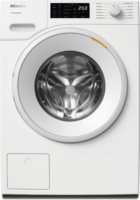 24" W1 Front Load Washer Wifi (Lotus White) WXD160WCSLW