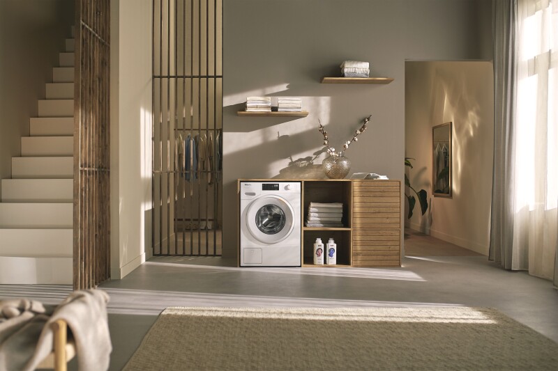 24" W1 Front Load Washer Wifi (Lotus White) WXD160WCSLW