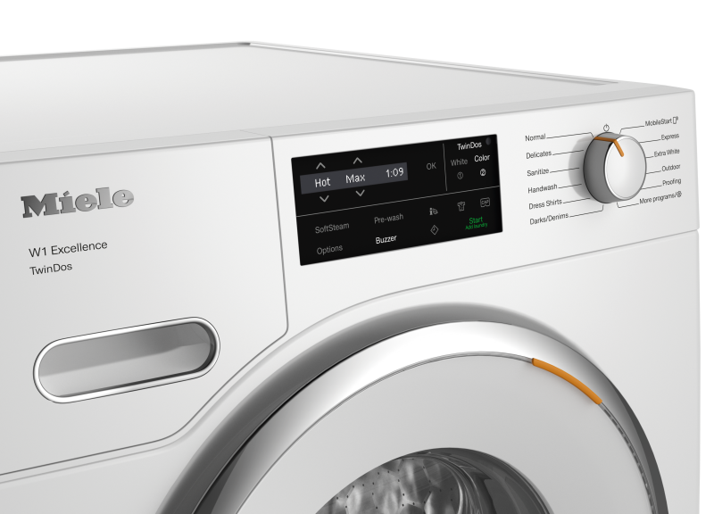 24" W1 Front Load Washer TDos Wifi WXF660WCSLW
